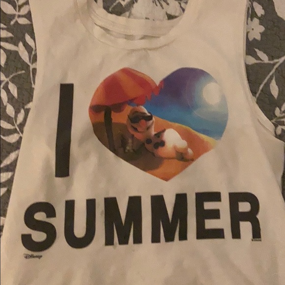 Cute Olaf Disney tank top
